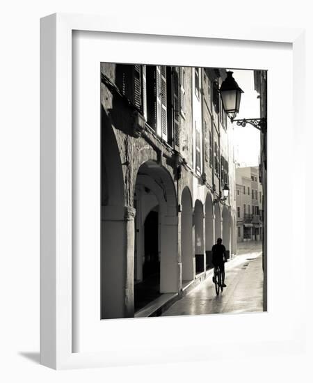 Spain, Balearic Islands, Menorca, Ciutadella, Old Town-Michele Falzone-Framed Photographic Print