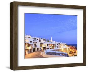 Spain, Balearic Islands, Menorca, Fishing Village of Binibequer Vell-Michele Falzone-Framed Photographic Print