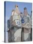 Spain, Barcelona, Casa Batllo by Antonio Gaudi-null-Stretched Canvas