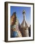 Spain, Barcelona, Casa Batllo, Roof Architecture-Steve Vidler-Framed Photographic Print