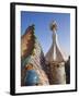 Spain, Barcelona, Casa Batllo, Roof Architecture-Steve Vidler-Framed Photographic Print