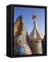 Spain, Barcelona, Casa Batllo, Roof Architecture-Steve Vidler-Framed Stretched Canvas