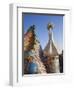 Spain, Barcelona, Casa Batllo, Roof Architecture-Steve Vidler-Framed Photographic Print