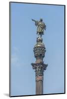 Spain, Barcelona, Christopher Columbus Monument-Jim Engelbrecht-Mounted Photographic Print
