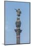 Spain, Barcelona, Christopher Columbus Monument-Jim Engelbrecht-Mounted Photographic Print