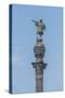 Spain, Barcelona, Christopher Columbus Monument-Jim Engelbrecht-Stretched Canvas