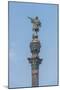 Spain, Barcelona, Christopher Columbus Monument-Jim Engelbrecht-Mounted Photographic Print