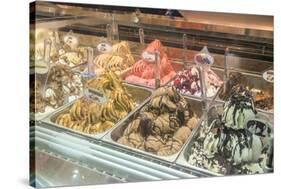 Spain, Barcelona, Gelato-Jim Engelbrecht-Stretched Canvas