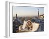 Spain, Barcelona, Guell Park, the Terrace-Steve Vidler-Framed Photographic Print