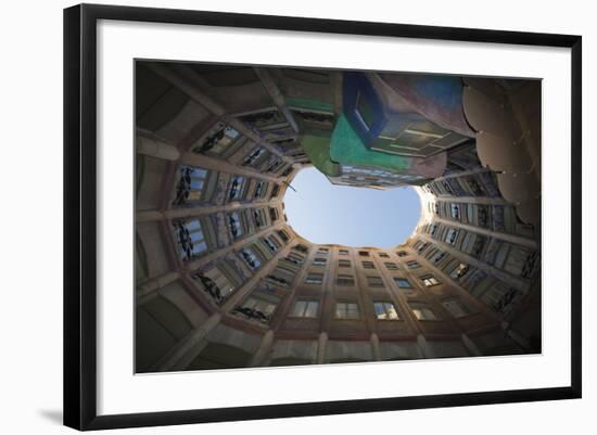 Spain, Barcelona, La Pedrera (Mila House)-null-Framed Photographic Print