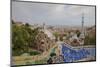 Spain, Barcelona, Park Guell by Antonio Gaudi-null-Mounted Photographic Print