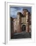 Spain, Barcelona, Praetoria Gate, New Square-null-Framed Giclee Print