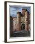 Spain, Barcelona, Praetoria Gate, New Square-null-Framed Giclee Print