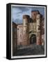 Spain, Barcelona, Praetoria Gate, New Square-null-Framed Stretched Canvas