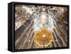 Spain, Barcelona, Sagrada Familia, Interior-Steve Vidler-Framed Stretched Canvas