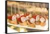 Spain, Barcelona, Tapas-Jim Engelbrecht-Framed Stretched Canvas