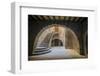 Spain, Barcelona, Temple Roma d'August, Staircase-Jim Engelbrecht-Framed Photographic Print