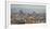Spain, Barcelona. The cityscape viewed from the Palau Nacional.-Christopher Reed-Framed Photographic Print