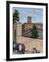 Spain. Barcelona. Working Demonstration. Spain-null-Framed Giclee Print