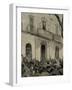 Spain, Barcelona, Working Demonstration-null-Framed Giclee Print