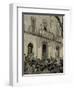 Spain, Barcelona, Working Demonstration-null-Framed Giclee Print