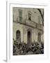 Spain, Barcelona, Working Demonstration-null-Framed Giclee Print