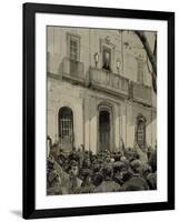 Spain, Barcelona, Working Demonstration-null-Framed Giclee Print