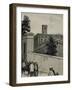 Spain, Barcelona, Working Demonstration-null-Framed Giclee Print