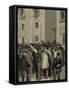 Spain, Barcelona, Working Demonstration-null-Framed Stretched Canvas