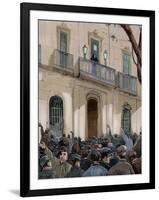 Spain. Barcelona. Working Demonstration-null-Framed Giclee Print