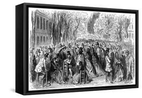 Spain Barcelona-Gustave Doré-Framed Stretched Canvas