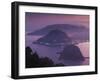 Spain, Basque Country Region, Guipuzcoa Province, San Sebastian, Elevated Town View from Monte Igue-Walter Bibikow-Framed Photographic Print