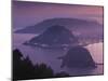 Spain, Basque Country Region, Guipuzcoa Province, San Sebastian, Elevated Town View from Monte Igue-Walter Bibikow-Mounted Photographic Print