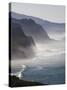 Spain, Basque Country Region, Vizcaya Province, Cabo Machichaco Cape, Seascape, Basque Coast-Walter Bibikow-Stretched Canvas