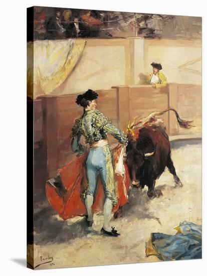 Spain, Bullfight, 1892-Victor Adam-Stretched Canvas