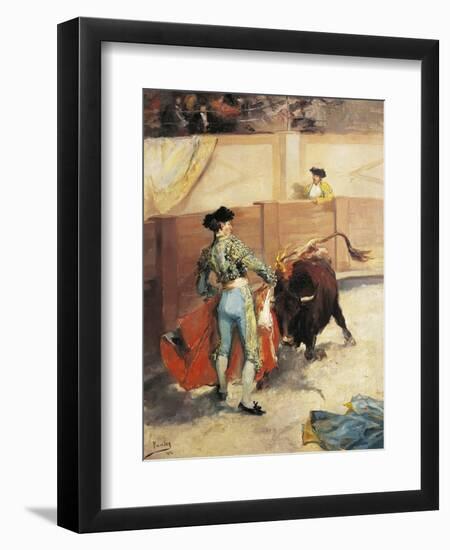 Spain, Bullfight, 1892-Victor Adam-Framed Giclee Print