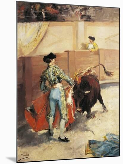 Spain, Bullfight, 1892-Victor Adam-Mounted Giclee Print