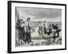 Spain, Burial,-null-Framed Giclee Print