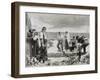 Spain, Burial,-null-Framed Giclee Print