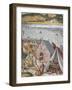 Spain, Cadiz, Fishing Port in Cadiz City by Johannes Janssonius-null-Framed Giclee Print