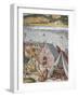 Spain, Cadiz, Fishing Port in Cadiz City by Johannes Janssonius-null-Framed Giclee Print