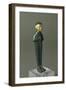 Spain, Cadiz, Statuette Representing a Divinity with Golden Face, Bronze-null-Framed Giclee Print
