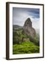 Spain, Canary Islands, La Gomera, Parque Nacional De Garajonay, Roque De Agando-Walter Bibikow-Framed Photographic Print