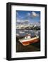 Spain, Canary Islands, Lanzarote, Arecife, Charco De San Gines, Fishing Boats, Dawn-Walter Bibikow-Framed Photographic Print
