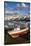 Spain, Canary Islands, Lanzarote, Arecife, Charco De San Gines, Fishing Boats, Dawn-Walter Bibikow-Stretched Canvas