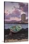 Spain, Canary Islands, Lanzarote, Arecife, Cityscape at Dawn-Walter Bibikow-Stretched Canvas