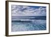 Spain, Canary Islands, Lanzarote, El Golfo, Elevated Waterfront View-Walter Bibikow-Framed Photographic Print