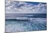 Spain, Canary Islands, Lanzarote, El Golfo, Elevated Waterfront View-Walter Bibikow-Mounted Photographic Print