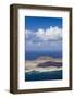 Spain, Canary Islands, Lanzarote, Ye, Elevated View over Isla Graciosa Island-Walter Bibikow-Framed Photographic Print