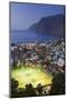 Spain, Canary Islands, Tenerife, Acantilado De Los Gigantes, Local Overview, Tennis Courts, Evening-Rainer Mirau-Mounted Photographic Print